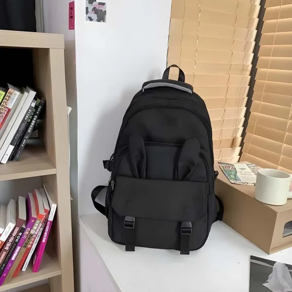 Mochila juvenil diseño de conejo - Imagen 3