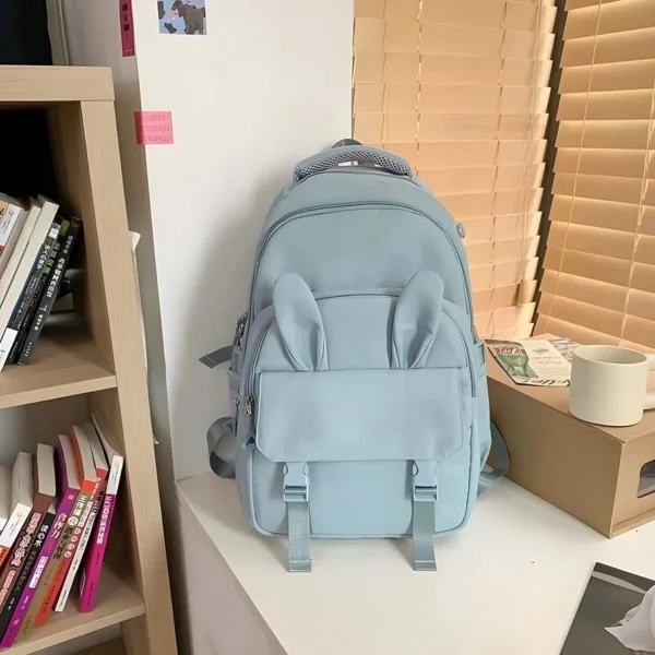 Mochila juvenil diseño de conejo - Imagen 4