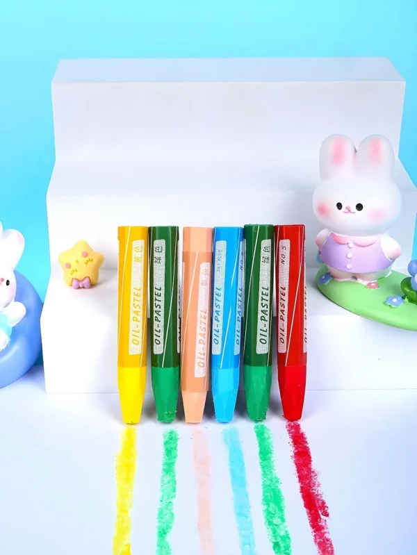 Crayones de óleo 12 unidades - Imagen 2