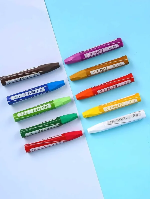 Crayones de óleo 18 unidades - Imagen 3