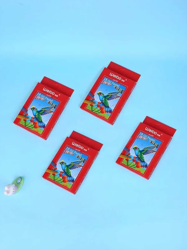 Crayones de óleo 18 unidades - Imagen 5