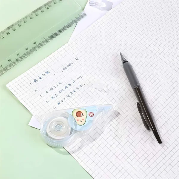 Cinta correctora diseño de aguacate - Imagen 2