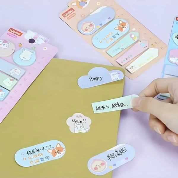 Notas adhesivas diseños Kawaii - Imagen 3