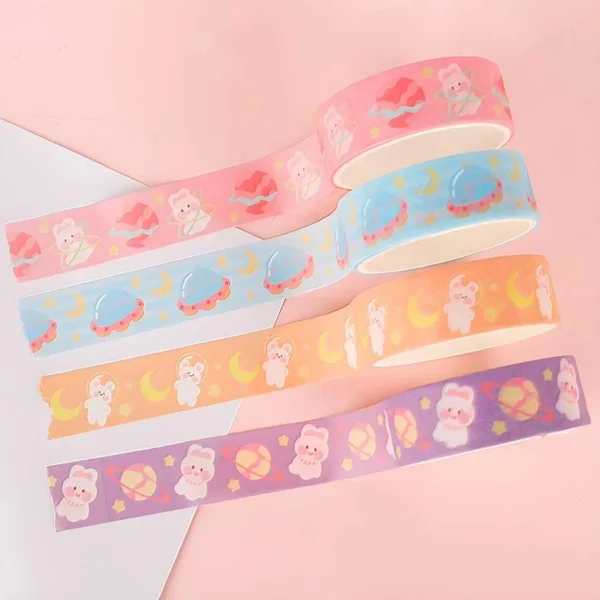Cinta adhesiva diseño kawaii - Imagen 2