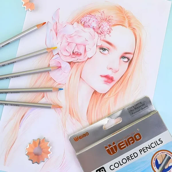 Crayones con cobertura metálica 18 unidades - Imagen 4