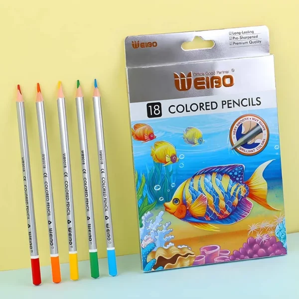 Crayones con cobertura metálica 18 unidades - Imagen 3