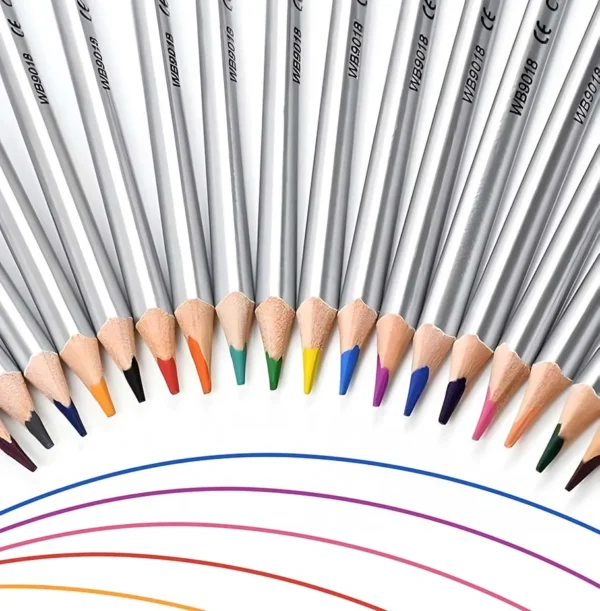 Crayones con cobertura metálica 18 unidades - Imagen 2