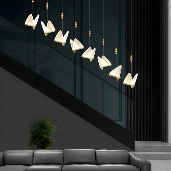 Lampara led decorativa de techo - Imagen 4