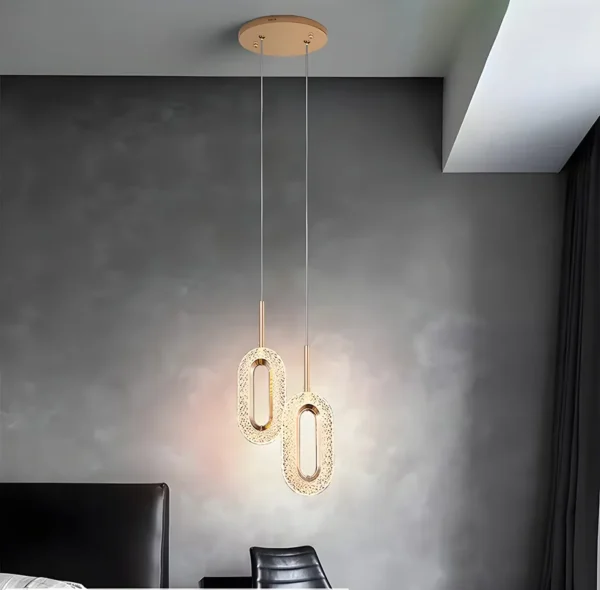 Lampara led decorativa de techo - Imagen 3