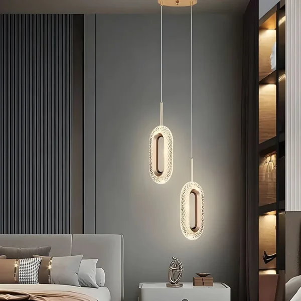 Lampara led decorativa de techo - Imagen 4