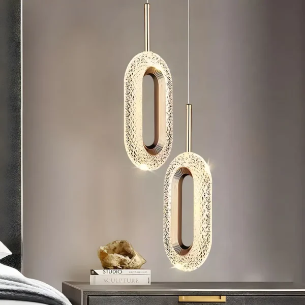 Lampara led decorativa de techo - Imagen 2