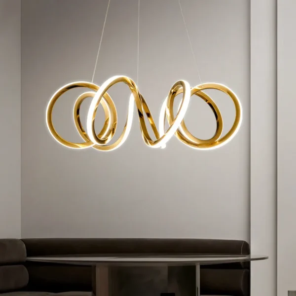 Lampara led decorativa de techo - Imagen 4