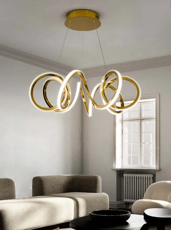 Lampara led decorativa de techo - Imagen 5