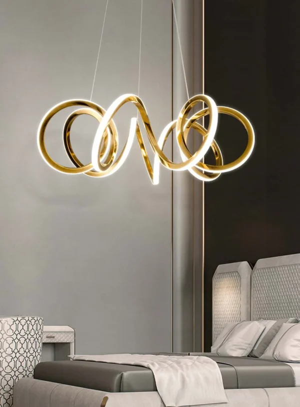 Lampara led decorativa de techo - Imagen 7