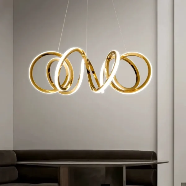 Lampara led decorativa de techo - Imagen 2