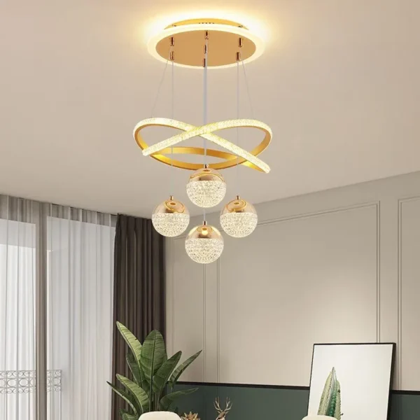Lampara led decorativa de techo - Imagen 2