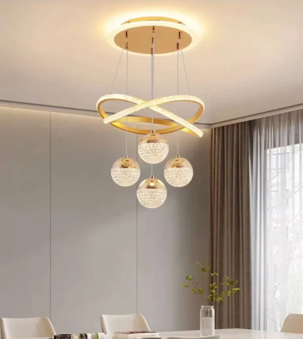 Lampara led decorativa de techo - Imagen 5