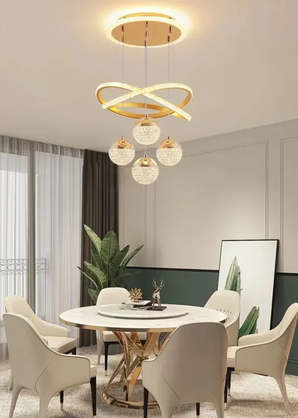 Lampara led decorativa de techo - Imagen 6