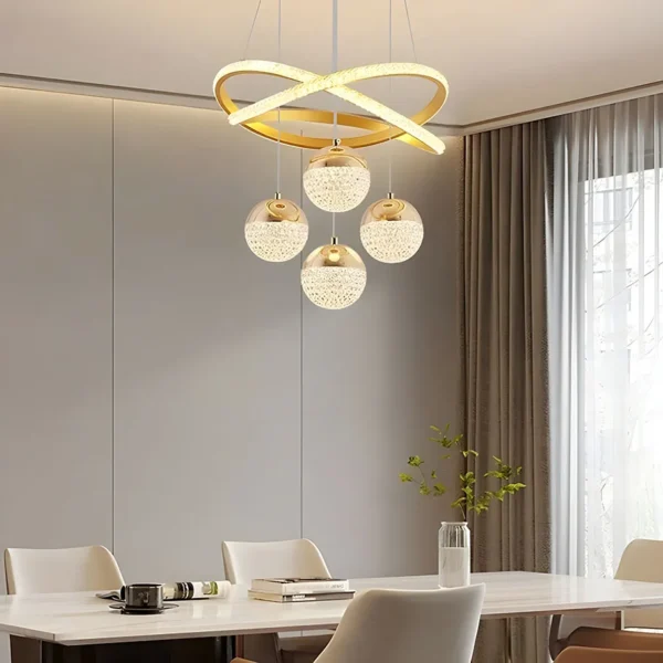 Lampara led decorativa de techo - Imagen 3