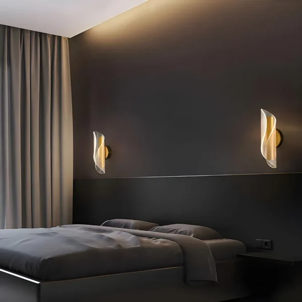 Lampara led decorativa de pared - Imagen 4