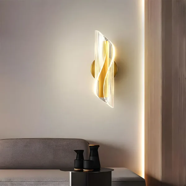 Lampara led decorativa de pared - Imagen 5