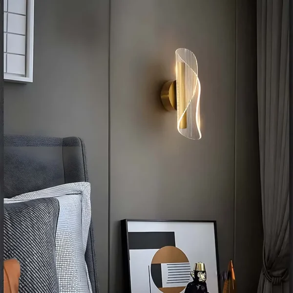 Lampara led decorativa de pared - Imagen 6