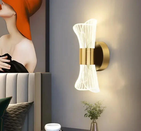 Lampara led decorativa de pared - Imagen 3
