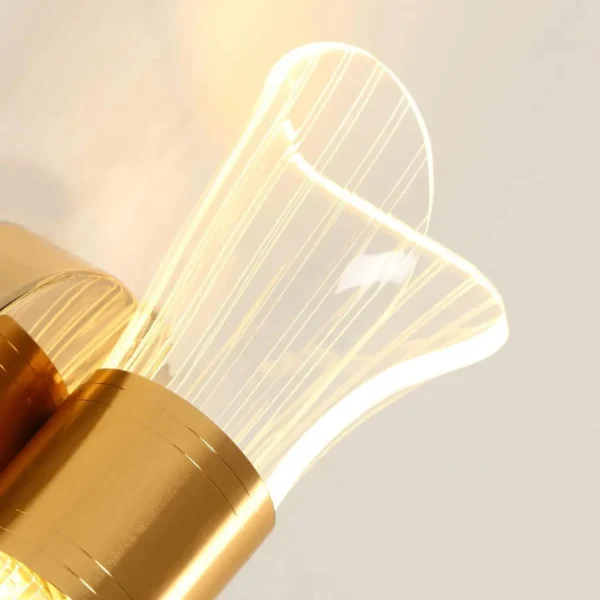 Lampara led decorativa de pared - Imagen 5