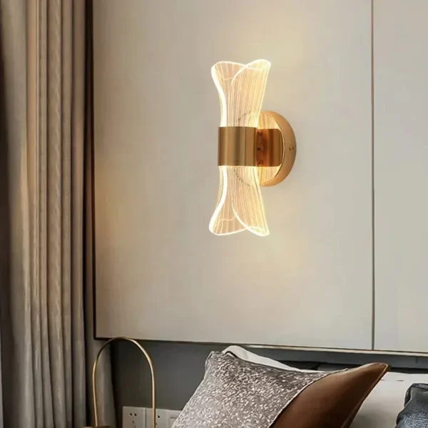 Lampara led decorativa de pared - Imagen 6