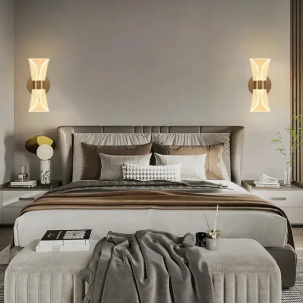 Lampara led decorativa de pared - Imagen 2