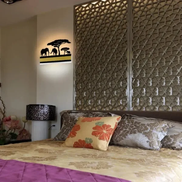 Lampara led decorativa de pared - Imagen 6