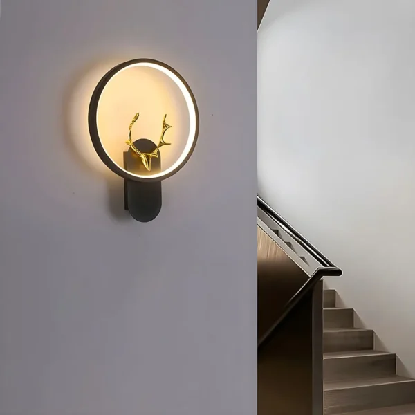 Lampara led decorativa de pared - Imagen 4