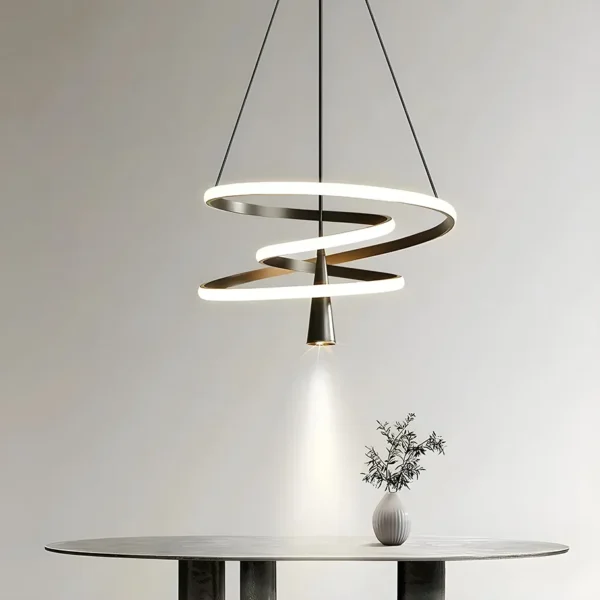 Lampara led decorativa de techo - Imagen 3