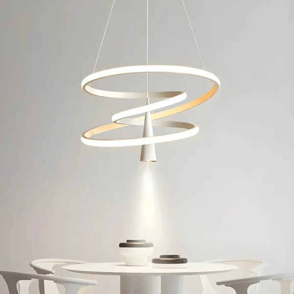 Lampara led decorativa de techo - Imagen 3