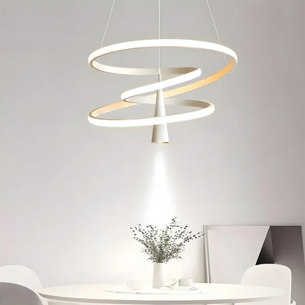 Lampara led decorativa de techo - Imagen 5