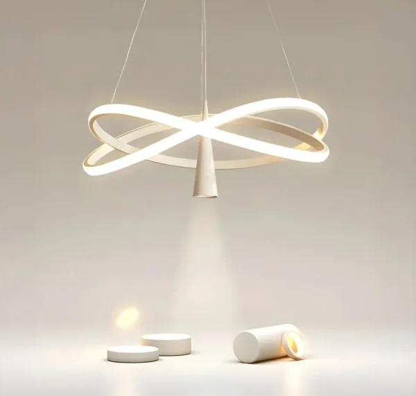 Lampara led decorativa de techo - Imagen 2