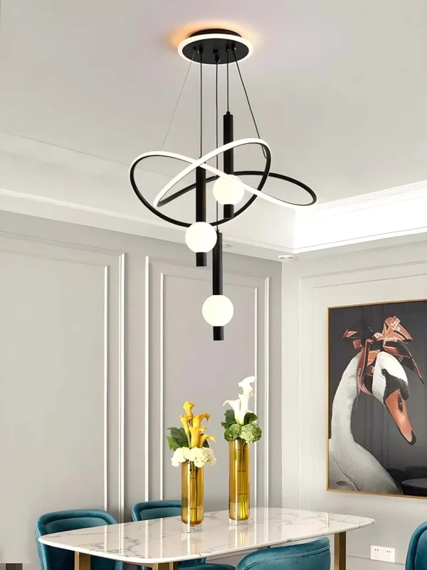 Lampara led decorativa de techo - Imagen 5