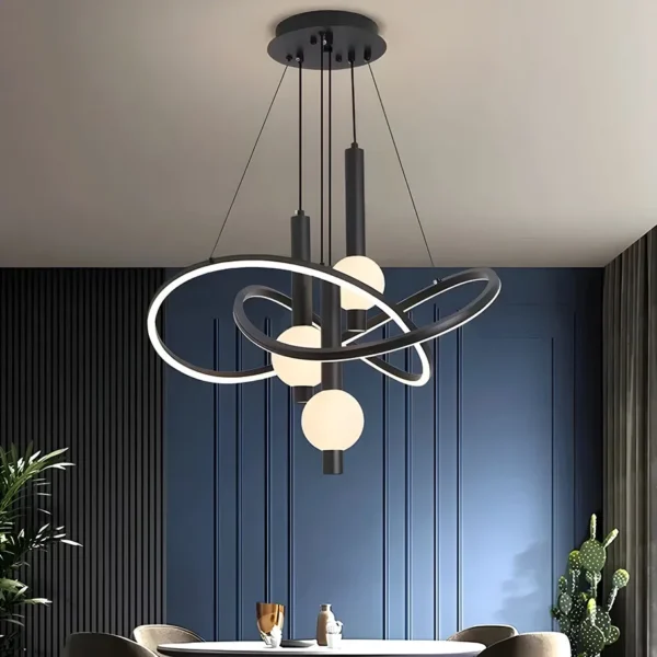 Lampara led decorativa de techo - Imagen 2
