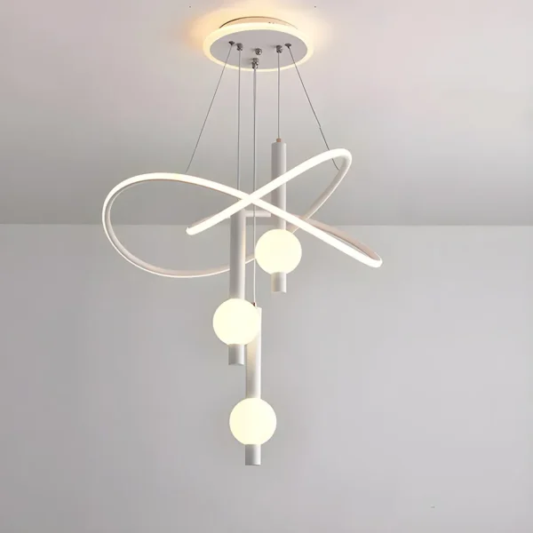 Lampara led decorativa de techo - Imagen 4