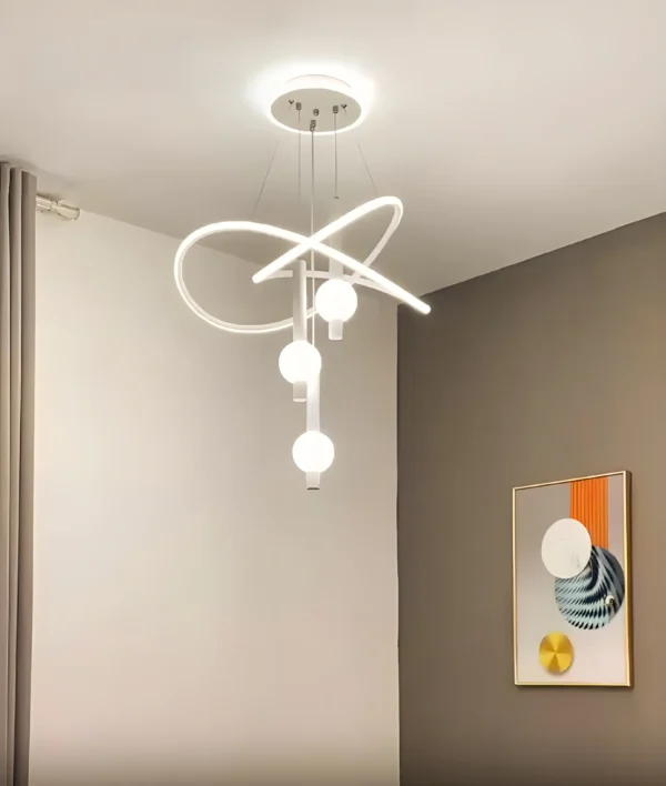 Lampara led decorativa de techo - Imagen 2