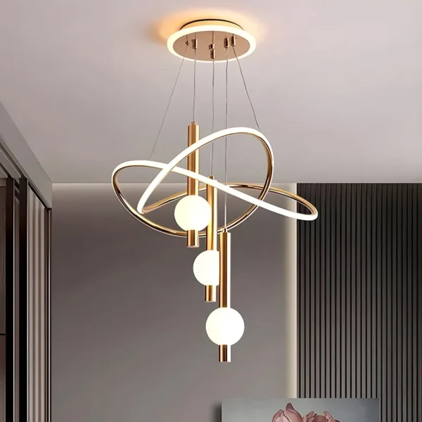 Lampara led decorativa de techo - Imagen 4