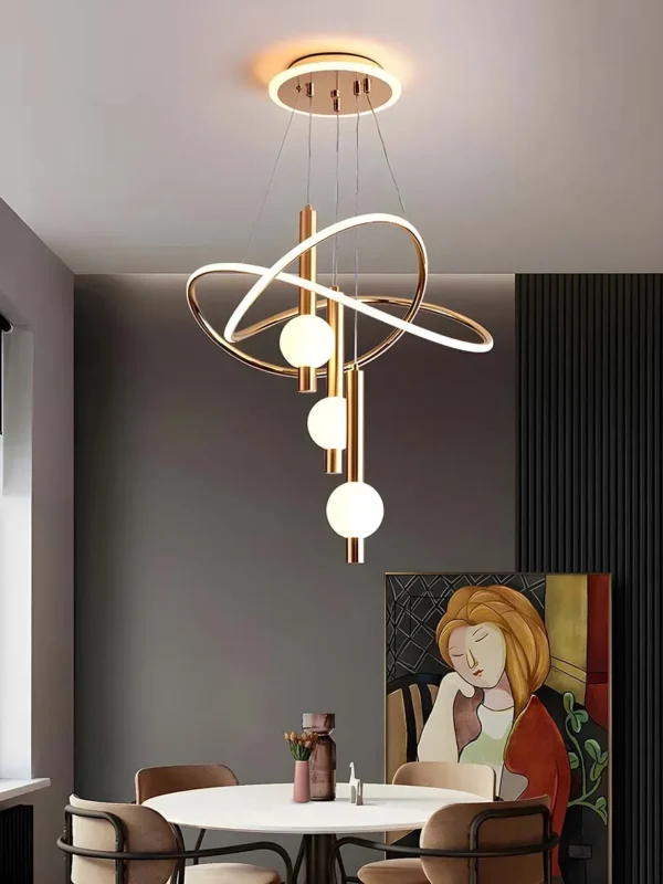Lampara led decorativa de techo - Imagen 5