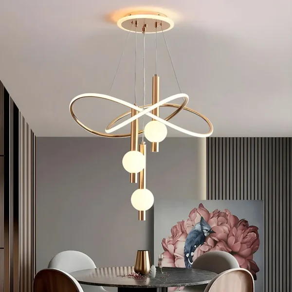 Lampara led decorativa de techo - Imagen 6