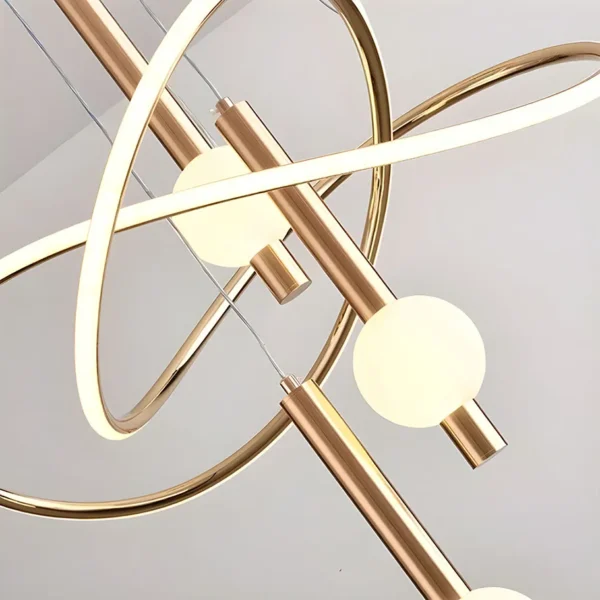 Lampara led decorativa de techo - Imagen 2