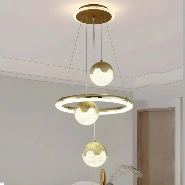 Lámpara led decorativa de techo colgante - Imagen 3