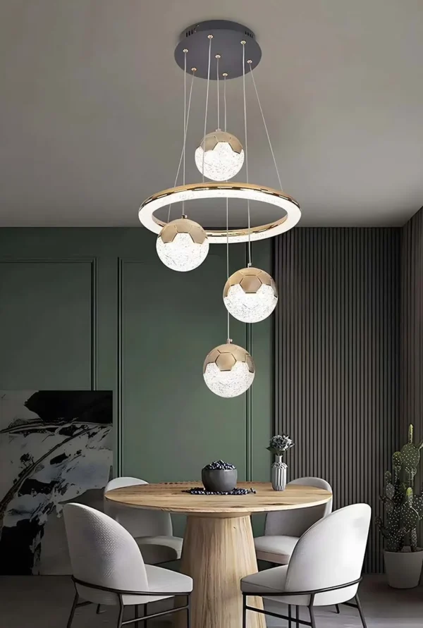 Lámpara led decorativa de techo colgante - Imagen 4