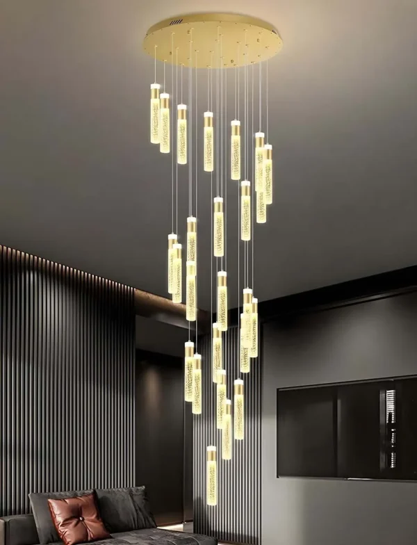 Lámpara led decorativa de techo colgante - Imagen 5