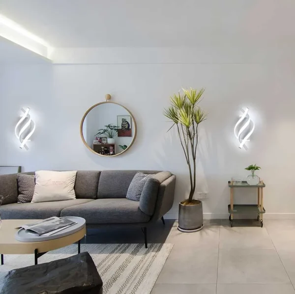 Lámpara led decorativa de pared - Imagen 5