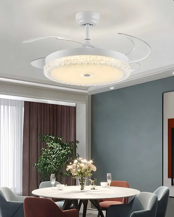 Ventilador de techo con lámpara led - Imagen 3