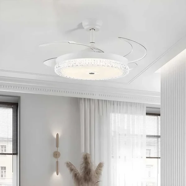 Ventilador de techo con lámpara led - Imagen 2